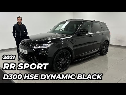 2021 Range Rover Sport 3.0 D300 HSE Dynamic Black