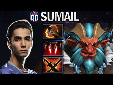 OG.SUMAIL TROLL WARLORD - 20 MINS GG - DOTA 2 7.24 GAMEPLAY