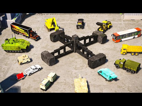 Large Spinner vs Cars #2 | New York Edition | Teardown