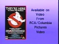 Ghostbusters Rental Trailer VHS