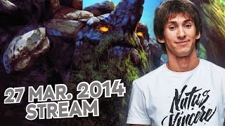 Dota 2 Stream: Na`Vi Dendi - Tiny (Gameplay & Commentary)