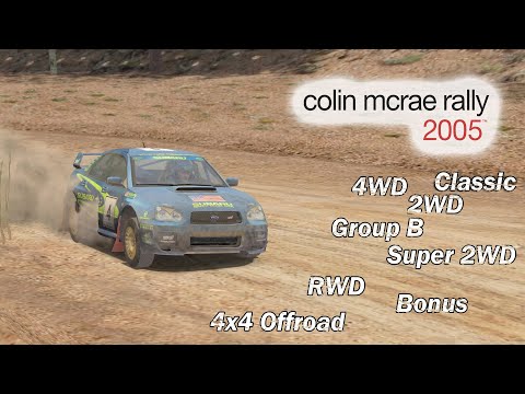 Colin McRae Rally 2005 | All Cars