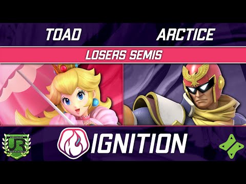 Ignition 252 LOSERS SEMIS - Toad (Peach) vs Arctice (Captain Falcon)