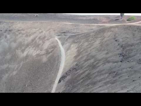 Sarah goes inside a volcano!