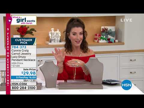 HSN | What A Girl Wants with Sarah - Last Minute Jewelry Gifts 12.14.2021 - 06 PM