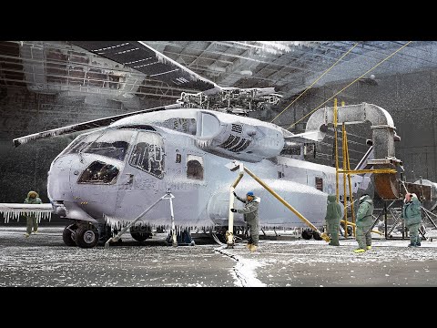 Inside US Super Cold Laboratory Testing Massive Helicopters at Extreme Cold Temperature