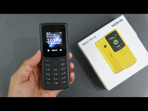 Nokia 110 4G 2021 Black color unboxing