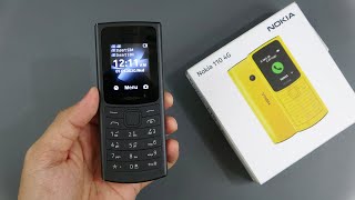 Nokia 110 4G 2021 Black color unboxing