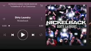 Nickelback(Dirty Laundry) HQ