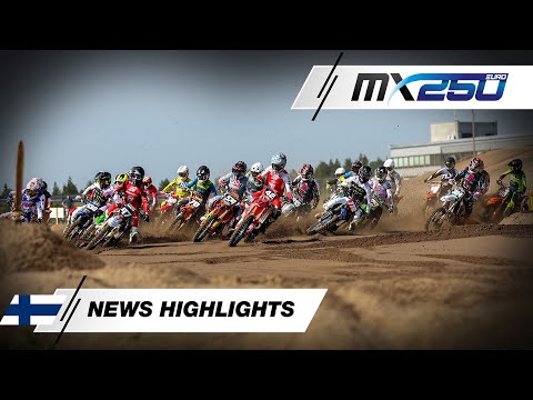 News Highlights EMX250 Race 1 | 2025 MXGP of Finland