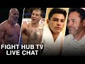 FIGHT HUB TV LIVE CHAT- IS MIKE TYSON REALLY COMING BACK? WHATS UP W/ RYAN GARCIA & OSCAR DE LA HOYA