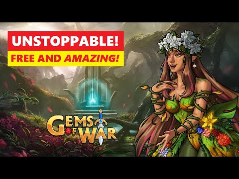 Gems of War UNAGH is FREE and AMAZING! DON'T MISS HER! Best Fast Team?