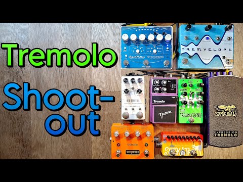 The Most Epic Tremolo Shoot-out (that I could afford to put together)