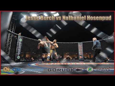 Combat Night Pro 35 - Duval - Jesse Burch vs Nathaniel Hosenpud