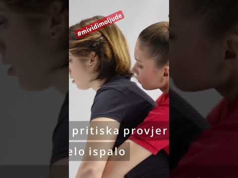 HCK - Prva pomoć kod gušenja odrasle osobe