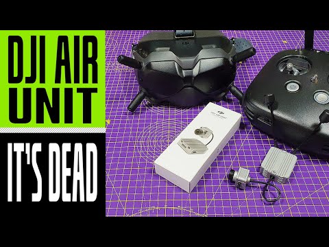 DJI have discontinued the FPV Air Unit, Camera and V1 Goggles | It's official