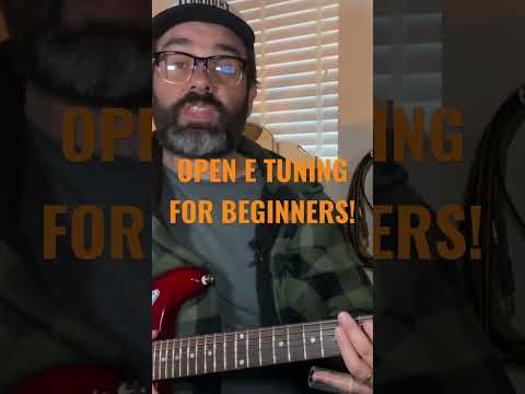 Open E tuning for beginners #shorts #openetuning #openetuning