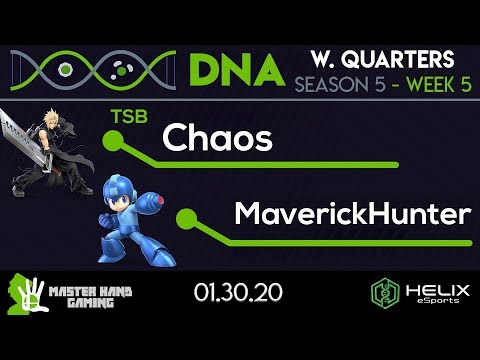 DNA S5:W5 - TSB | Chaos (Cloud) Vs. MaverickHunter (Mega Man) - W Quarterfinals