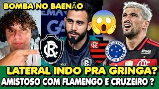 BOMBA NO REMO - LATERAL INDO PRA GRINGA ? AMISTOSO GRANDE DO LEAO  - FLAMENGO E CRUZEIRO