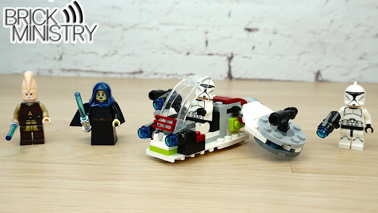 Lego 75206 Star Wars Боевой набор джедаев и клонов-пехотинцев