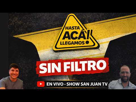 👉 EN VIVO | Hasta Acá Llegamos – Noticias y debate en San Juan