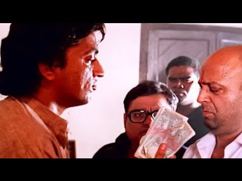 पैसो में इतनी ताकत होती है की वो वफादार को भी गद्दार बना देता है - Rakshak Film Superhit Scene hai