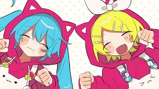 ねこのかめん - ぽて ／ 初音ミク 鏡音リン [MV]