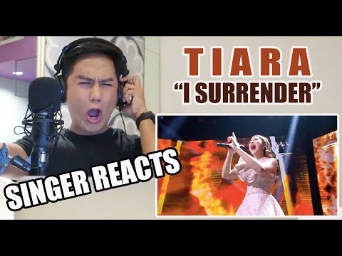 VOCALIST REACTS to Tiara - I Surrender Indonesian Idol 2020