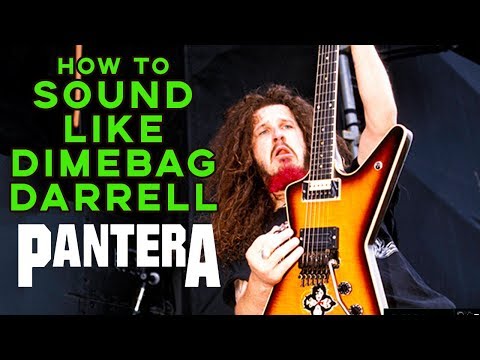 How to sound like Dimebag Darrell Guitar Tone Pantera