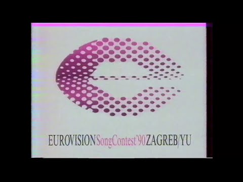 35e Concours Eurovision de la Chanson 1990 en Français avec Joëlle Ursull