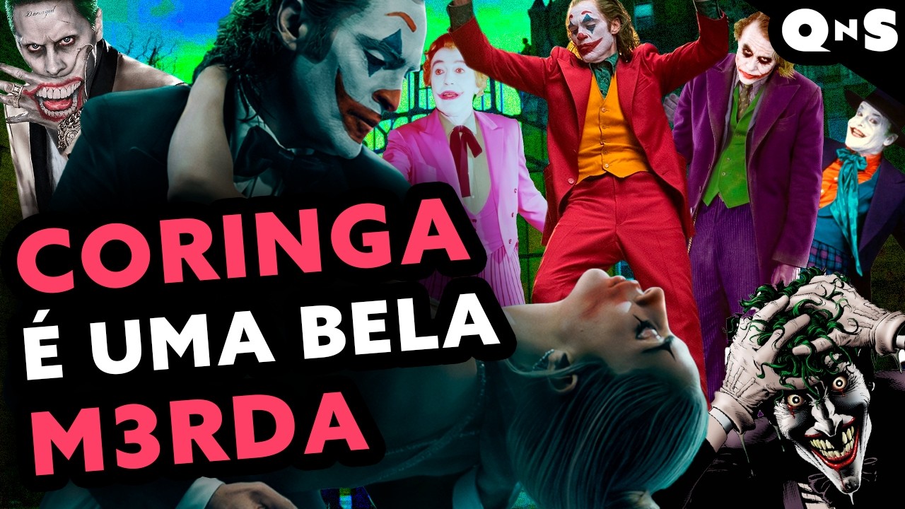 CORINGA VIROU DESCULPA PRA FAZEREM BOBAGEM! O vazio de Coringa 2 e a origem do personagem