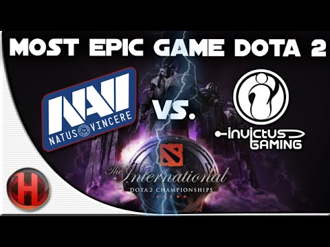 Dota 2 - #TI4 Most EPIC Game Na'Vi.US vs iG