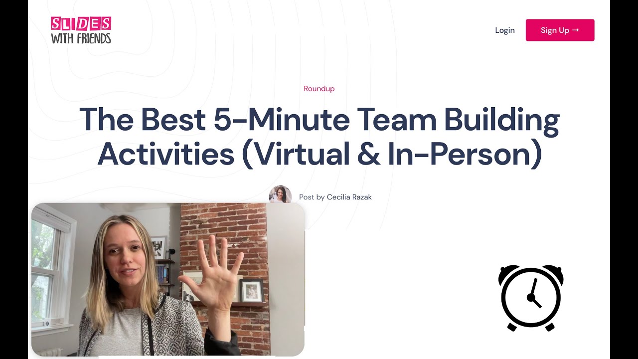 The Best 5-Minute Team Building Games