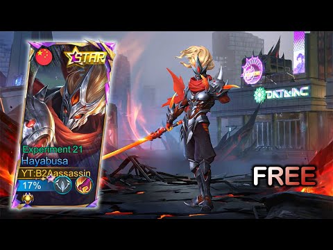 FINALLY I GET HAYABUSA SKIN EXPERIMENT 21 AGAIN |TOP GLOBAL HAYABUSA