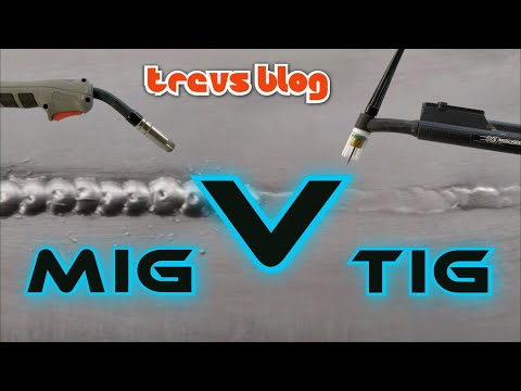 MIG Versus TIG Welding on car bodywork, thin sheet steel. Vs Panel Beating tips and tricks vs  #65