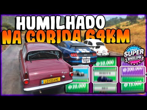 FORZA HORIZON 5 - DESSA VEZ FUI HUMILHADO na CORRIDA de 64KM