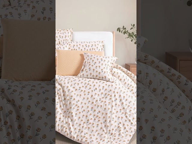 طقم مفرش نسمة قطن 100% مزدوج 8 قطع | NASMAH08