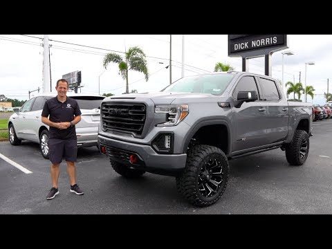 Custom Lifted 2019 GMC Sierra AT4