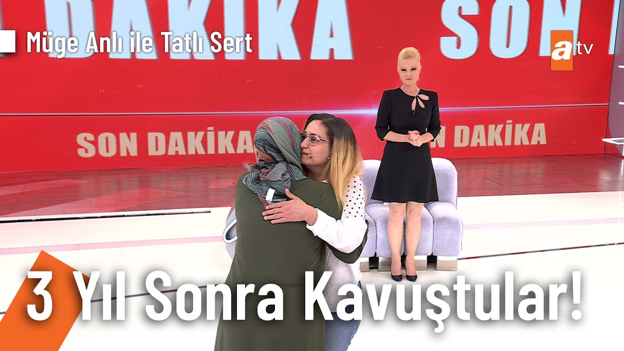Duygu Poyraz 3 yıl sonra annesinin karşısına çıktı! - Müge Anlı ile Tatlı Sert 14 Mayıs 2026
