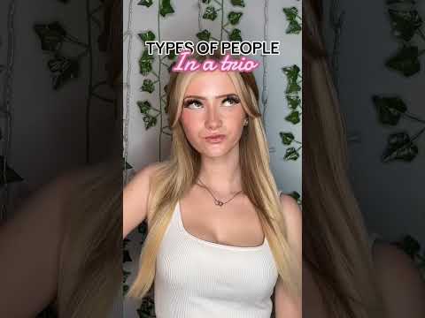 POV : types of people in a trio… #trio #friends #friendgroup #relatable #awareness #acting