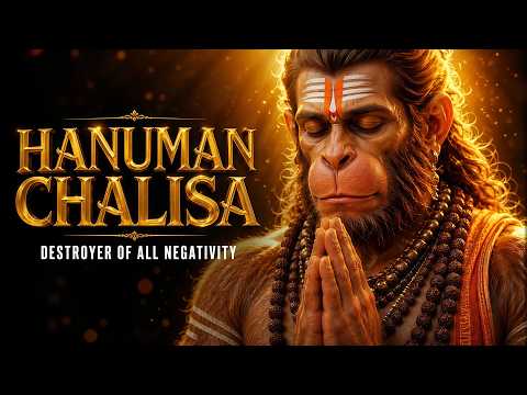 Hanuman Chalisa with Lyrics | 1 Hour Divine Chant | Success, Protection & Positive Energy