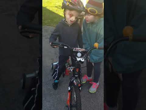 Christian's First Ride on A Big Boy Bike