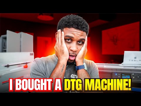 I Bought A DTG Machine For My Clothing Brand