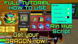 Download Lagu FULL TUTORIAL HOW TO GET MORE DRAGON!🤑|Rin Hub Script| BloxFruits | Freeze Trade | Trade Scam Script Thumbnail