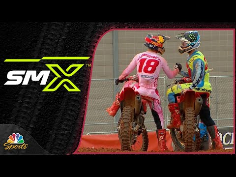 Chase Sexton ends Jett Lawrence's perfect 450 run at Charlotte | Motorsports on NBC