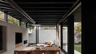A Tight Inner City Site That Borrows the Gardens Around It