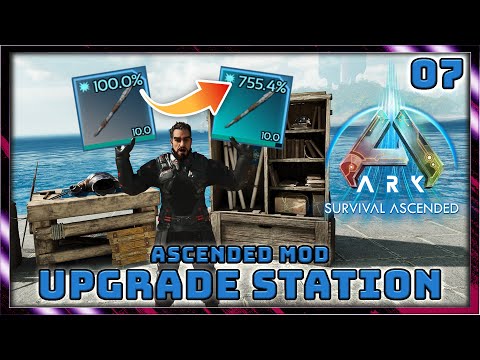 ASA MODS ⭐ 07: The Upgrade Station for Better Gear | ARK Survival Ascended | #Doctendo