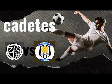 PARTIDO SENSACIONAL CADETES ZAHINOS VS GV ENERGÍA