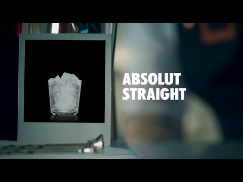 ABSOLUT STRAIGHT DRINK RECIPE - HOW TO MIX