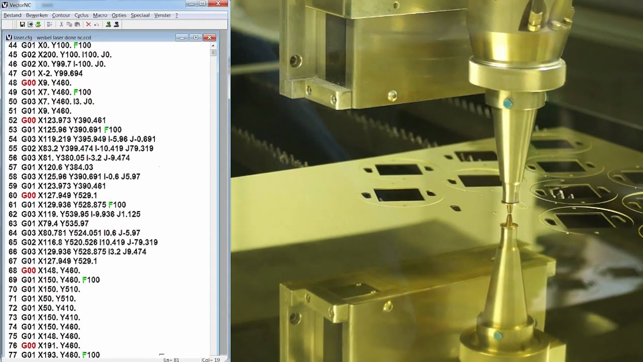 Lasersnijden met VectorCAM